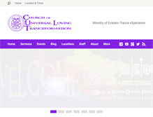 Tablet Screenshot of lovetranceformation.org